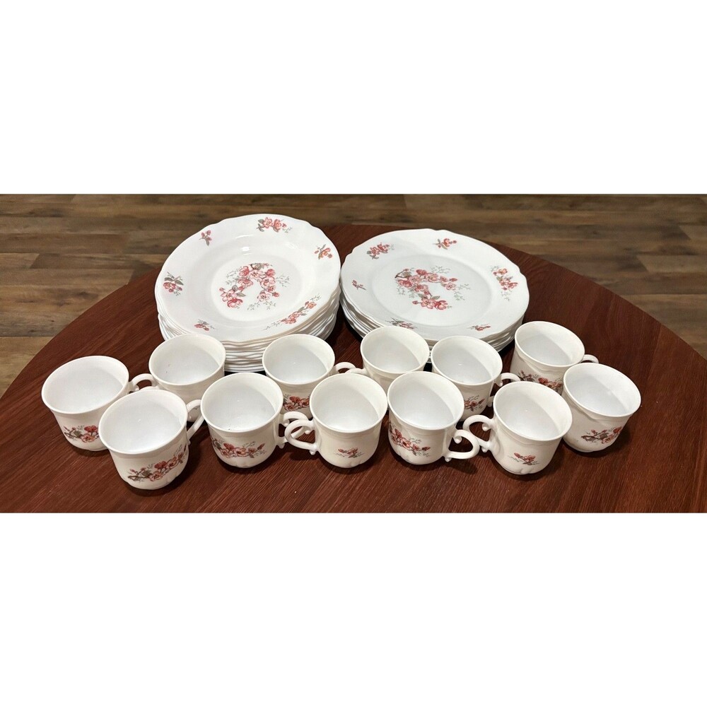 VINTAGE ARCOPAL FRANCE DINNER SET ( 34 pieces )